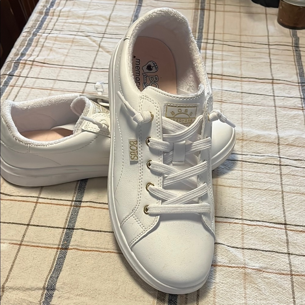 BOBS from Skechers White Sneakers Minimalist Low-Top